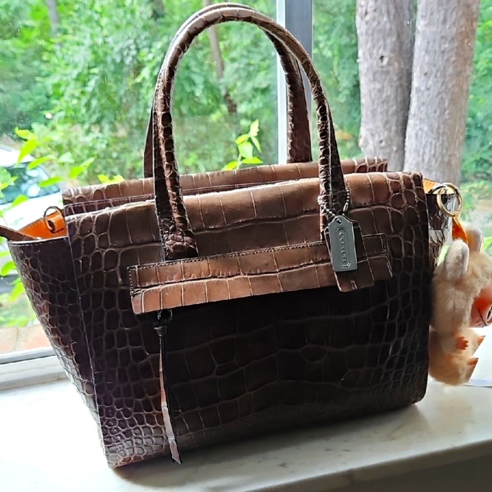 Coach bleeker Pinnacle Riley Carryall 2way Bag